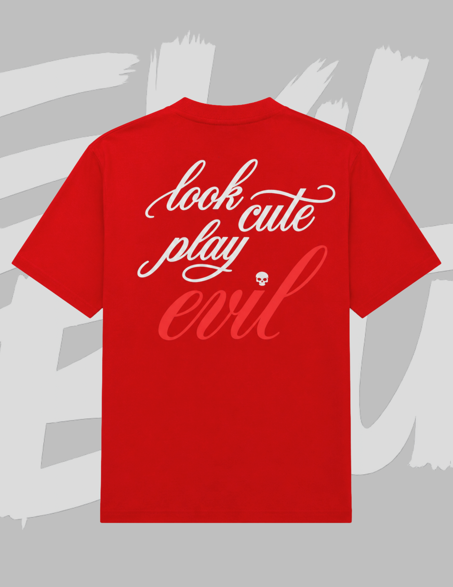 Tango Red Evil But Cute Tee